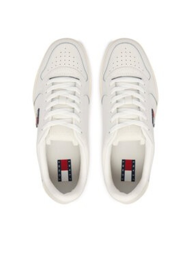 Tommy Jeans Sneakersy Tjw Basket EN0EN02980 Biały