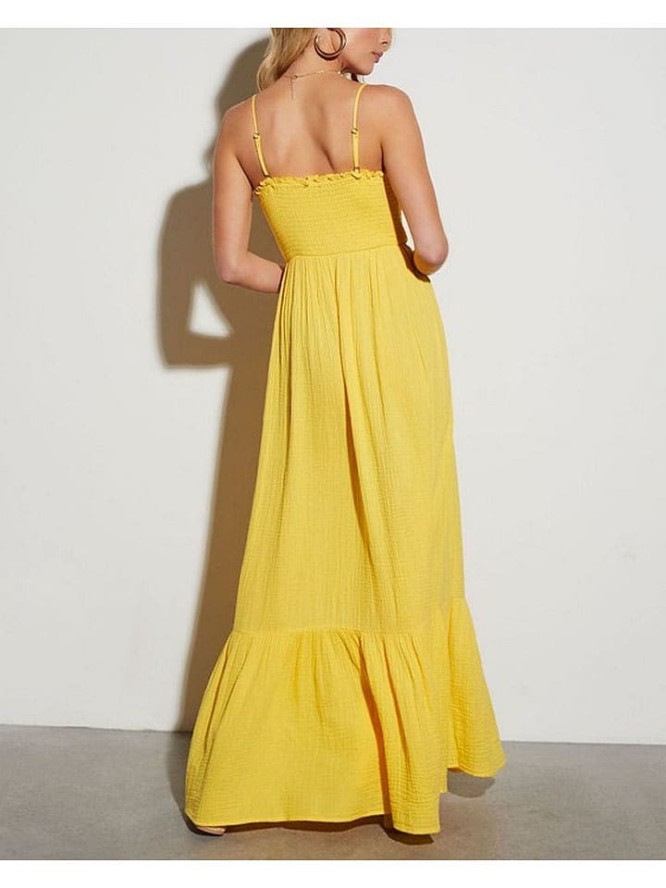 Milan Kiss Sukienka w kolorze żółtym rozmiar: S