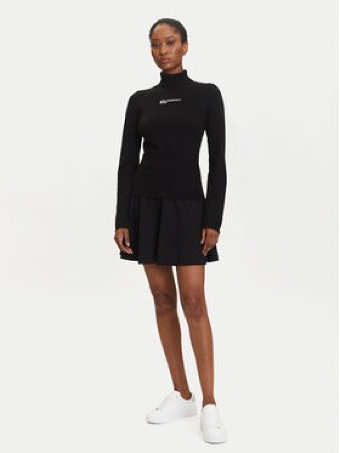 Karl Lagerfeld Jeans Golf A3W18007 Czarny Slim Fit