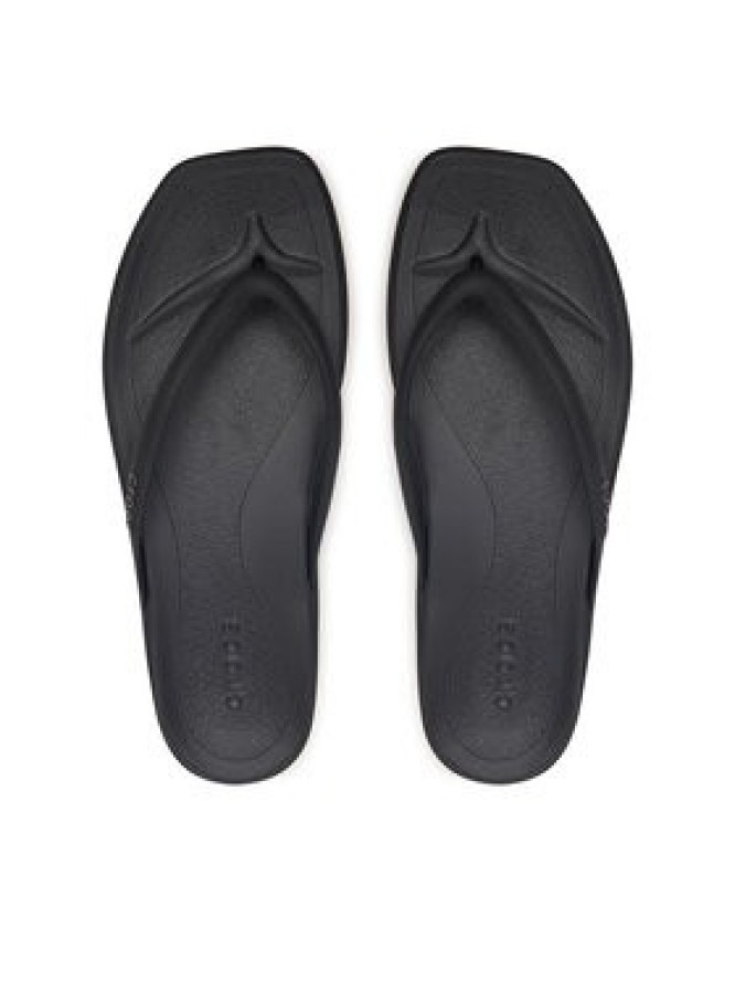 Crocs Japonki Miami Square Flatform Flip 214161 Czarny
