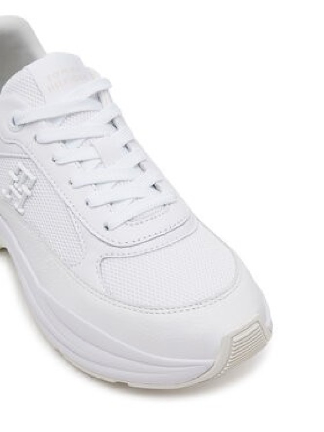 Tommy Hilfiger Sneakersy Th Chunky Runner FW0FW08474 Biały