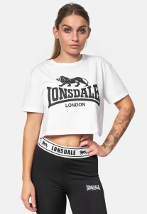 Damska przycięta koszulka Lonsdale Gutch Common