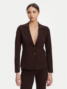 Marella Marynarka Debutto 2523916034 Brązowy Regular Fit