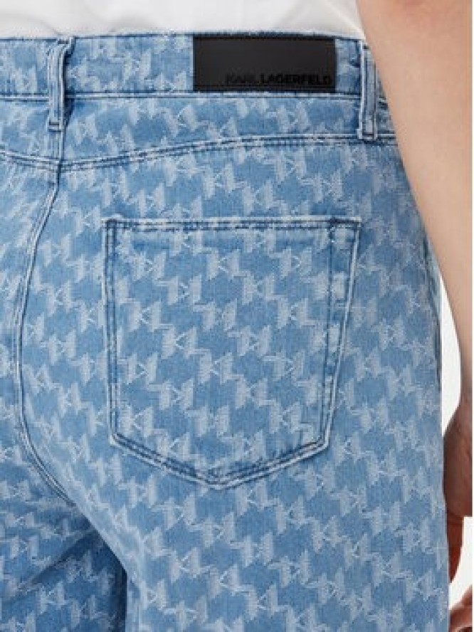 KARL LAGERFELD Szorty jeansowe A2W10111 Niebieski Regular Fit