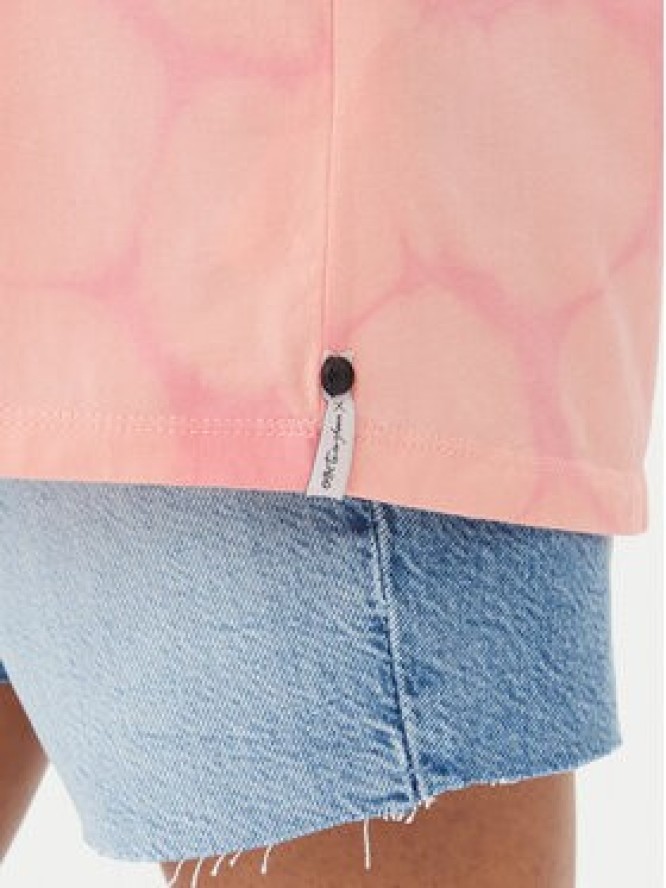 One Teaspoon T-Shirt Love Sweat 26918 Różowy Relaxed Fit