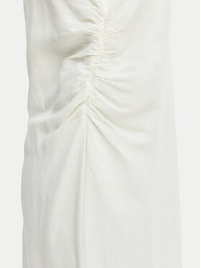 BOSS Sukienka letnia C_Delinna 50559243 Écru Regular Fit