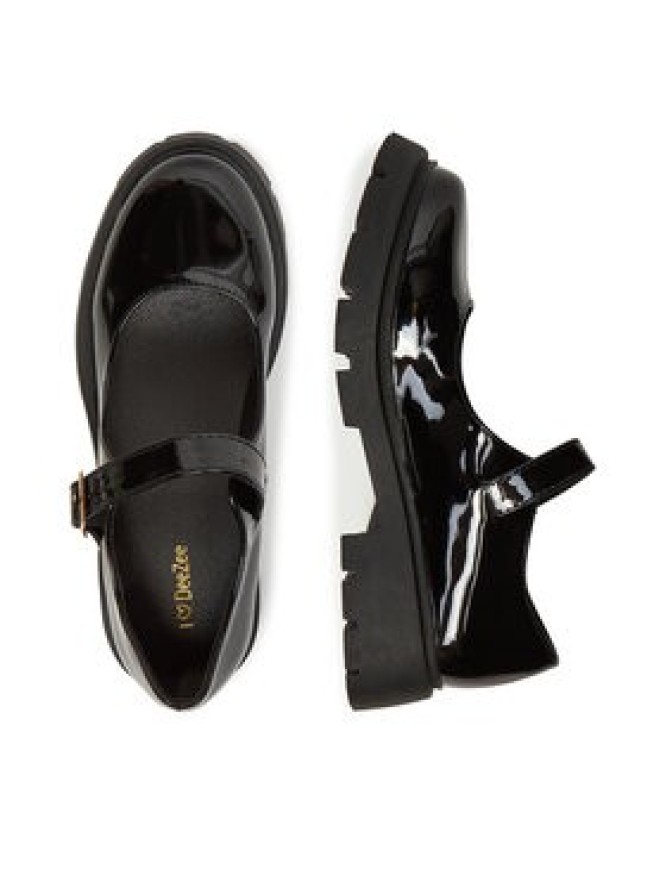 DeeZee Półbuty 2024-46 Czarny
