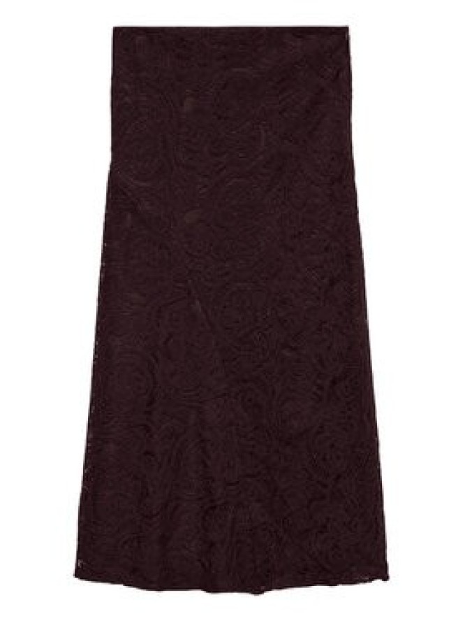 Vero Moda Spódnica midi Urshila 10336946 Bordowy Regular Fit