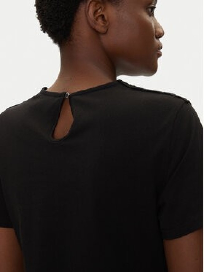 Morgan Bluzka 251-DUNE M Czarny Regular Fit