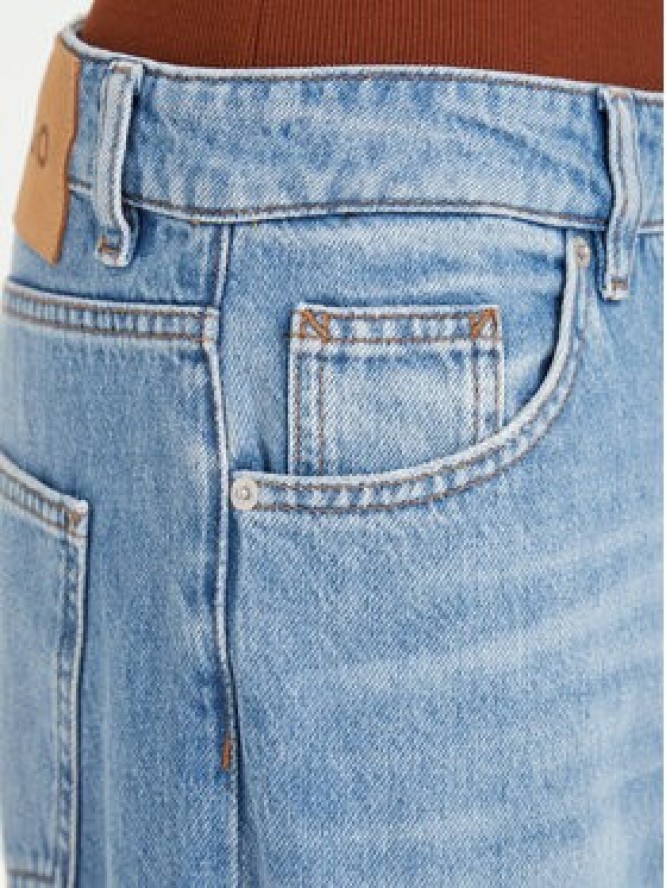 HUGO Jeansy Leni_S_B 50566130 Niebieski Loose Fit