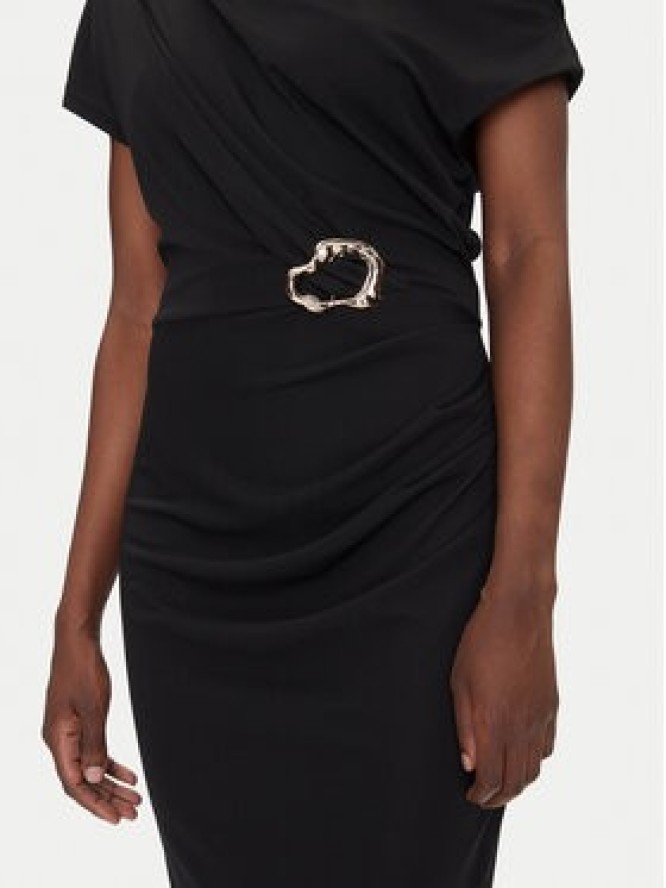 Rinascimento Sukienka koktajlowa CFC0123487003 Czarny Regular Fit