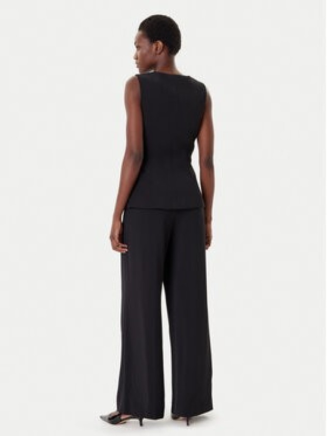 French Connection Kombinezon 7UZAB Czarny Regular Fit