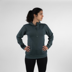 Bluza do biegania damska Kiprun Run 500 Warm ocieplana