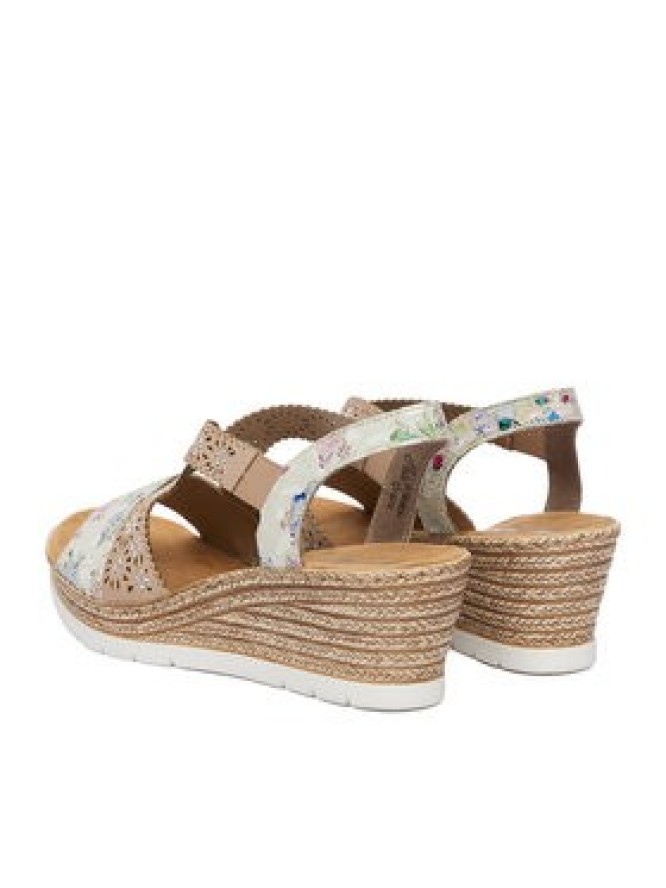Rieker Sandały CEO-61916-90 Beżowy