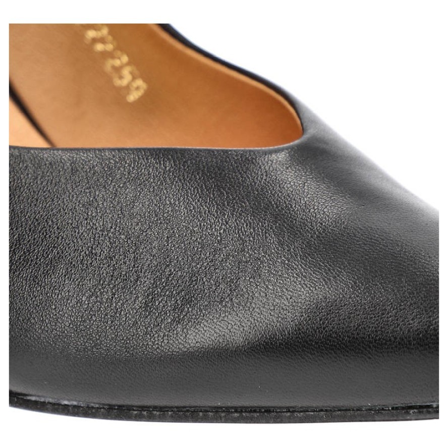 Czarne Czółenka Clasicco Eleganckie Buty Na Obcasie