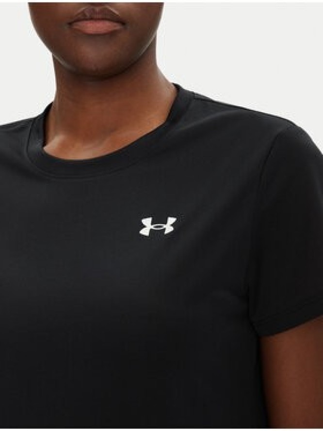 Under Armour Koszulka techniczna Rech SSC 1384231 Czarny Relaxed Fit