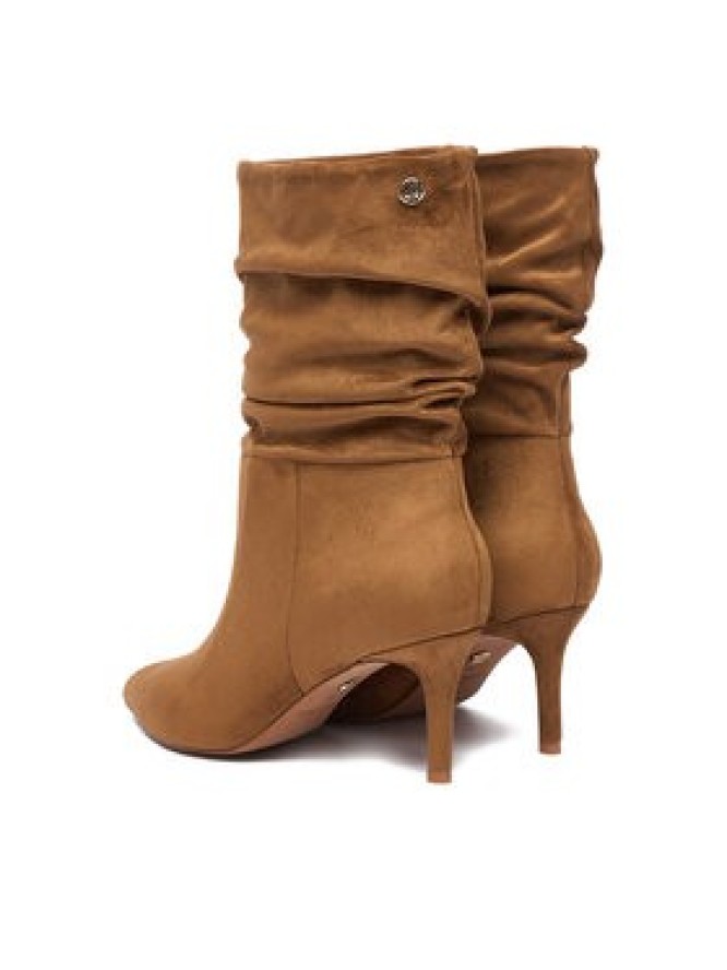 Nine West Botki CEO-SAMIRA-02 Brązowy jasny