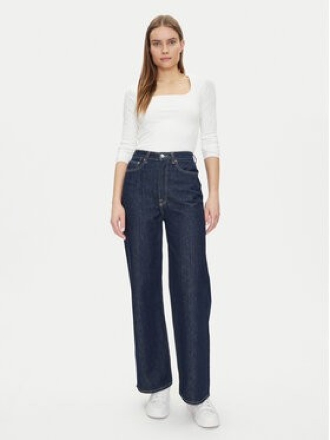 Gap Bluzka 637795-02 Biały Regular Fit
