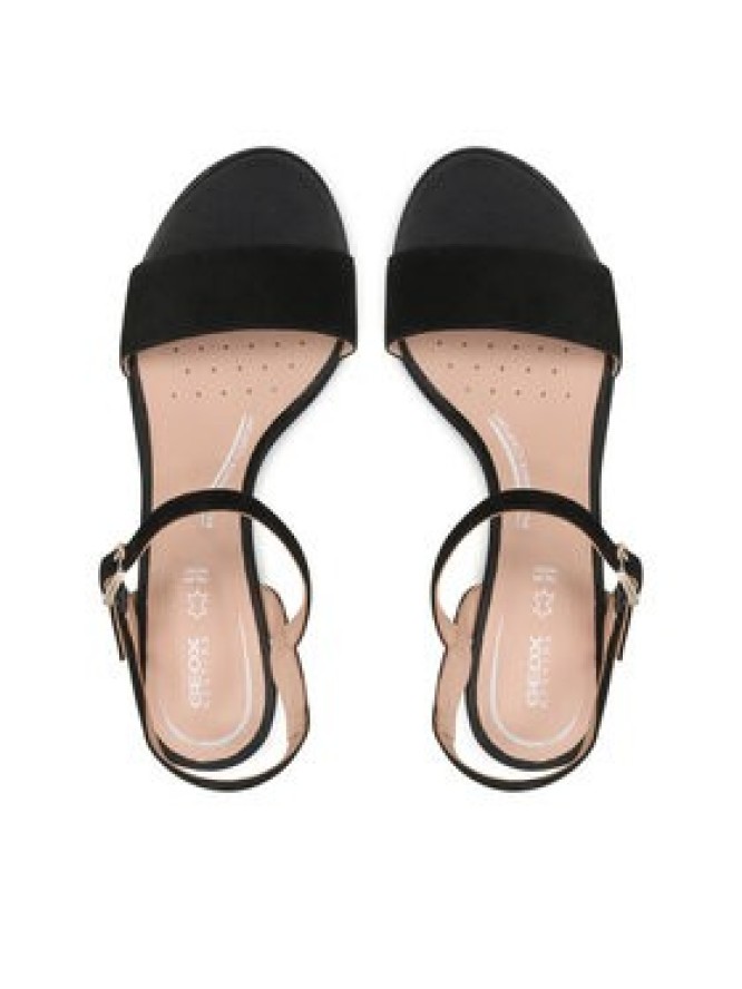 Geox Sandały D Aurely 50 B D25RXB 00021 C9999 Czarny