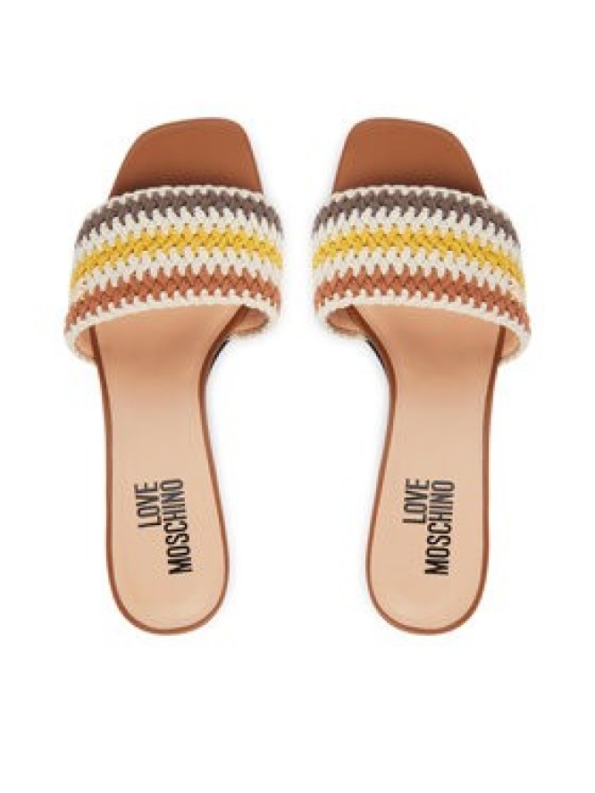 LOVE MOSCHINO Klapki JA28225G0OJQA20A Kolorowy
