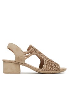 Rieker Sandały 64962-60 Beżowy