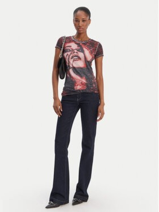 Guess T-Shirt W6RI50 KCCG0 Kolorowy Regular Fit