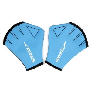 RĘKAWICE ŁAPKI NEOPRENOWE SPEEDO AQUA GLOVE Niebieskie roz M