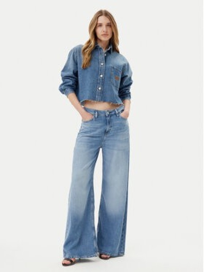 JOOP! Jeans Koszula jeansowa Udela 30046670 Niebieski Relaxed Fit