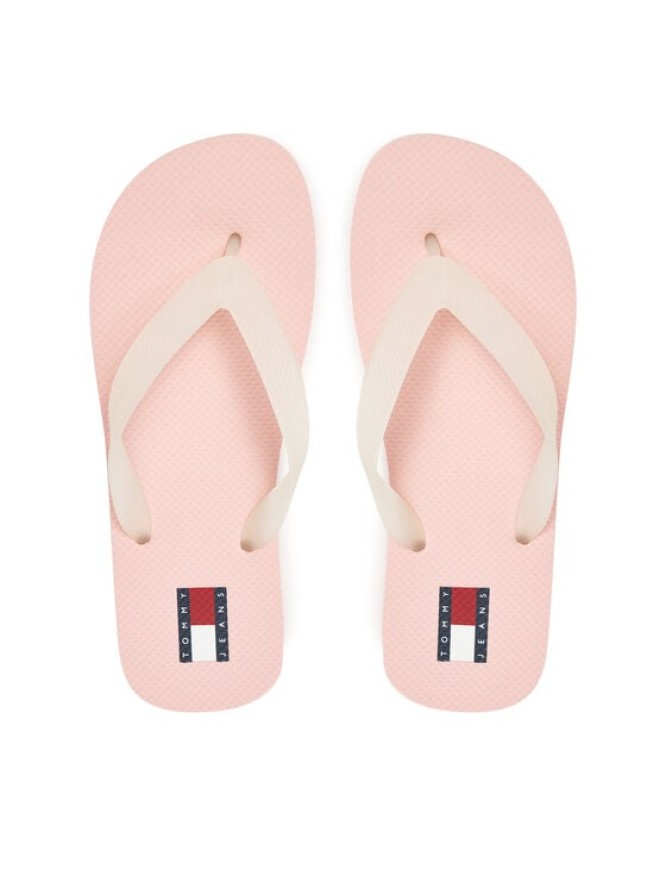 Tommy Jeans Japonki Tjw Logo Flip Flop EN0EN02447 Różowy