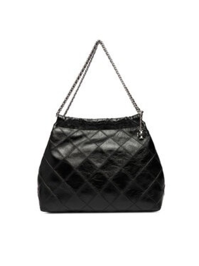 Tory Burch Torebka Fleming Soft Distressed Hobo Bag 165170 Czarny