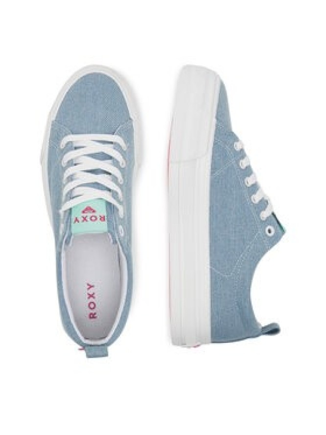 Roxy Tenisówki V12908 Niebieski