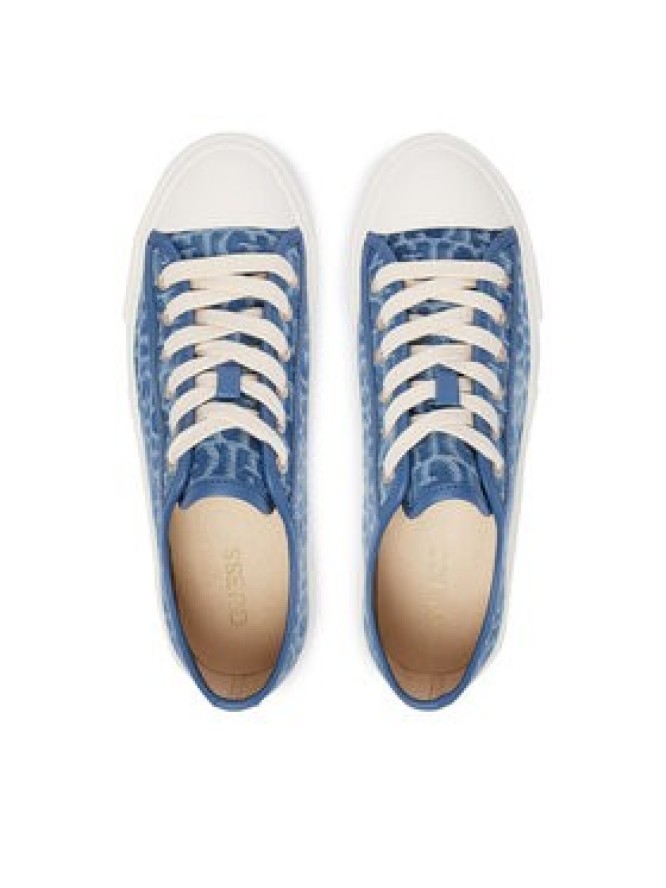 Guess Trampki FLTC3Y FAL12 Niebieski