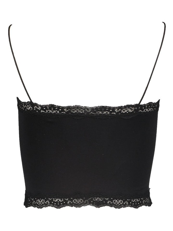 ONLY Topy (2 szt.) w kolorze czarnym i białym rozmiar: L/XL