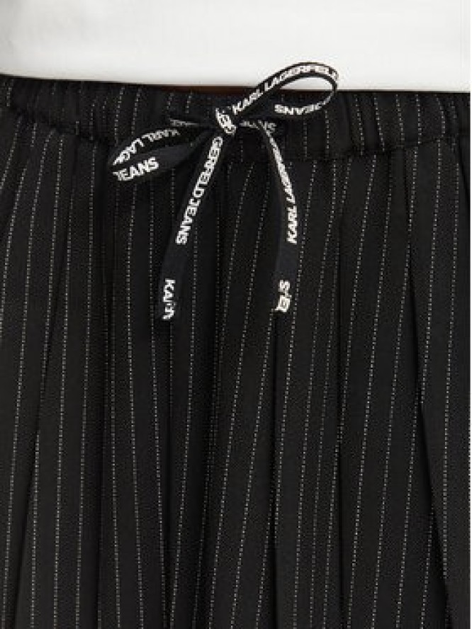 Karl Lagerfeld Jeans Spódnica mini B3W12016 Czarny Regular Fit