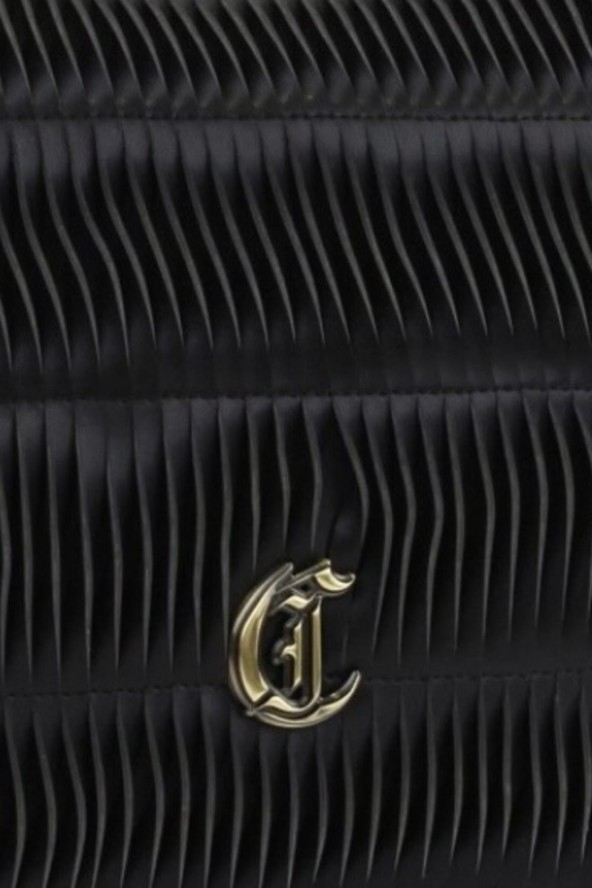 JUST CAVALLI Czarna torebka Range F Gothic Woving