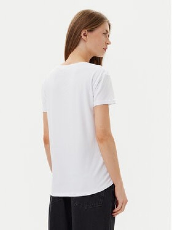 Gaudi T-Shirt 511BD64039 Biały Regular Fit