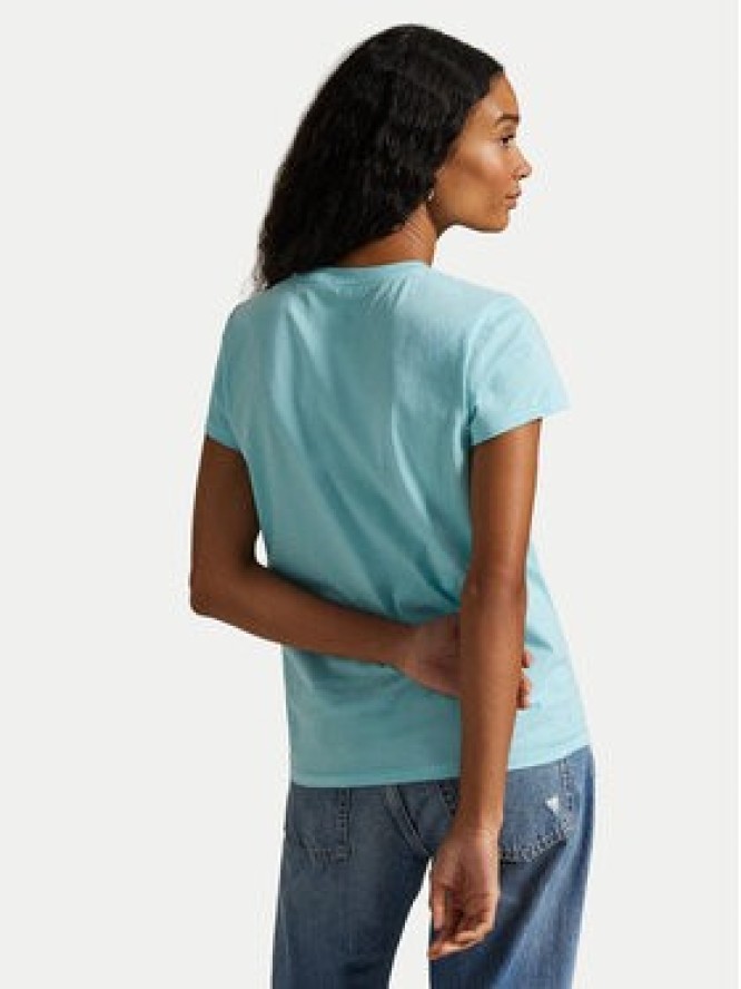 Polo Ralph Lauren T-Shirt 211B14605010 Turkusowy Classic Fit