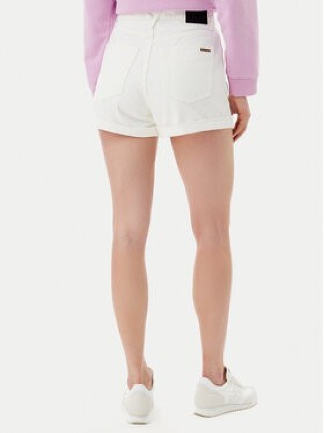 Volcom Szorty jeansowe Weelow B2012300 Biały Slim Fit