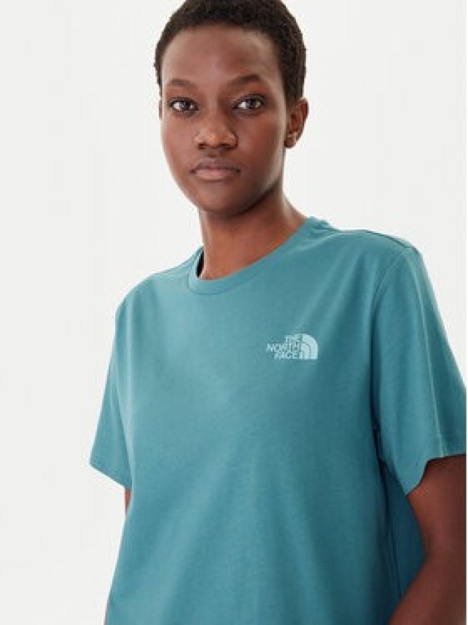 The North Face T-Shirt Redbox NF0A87NK Niebieski Relaxed Fit