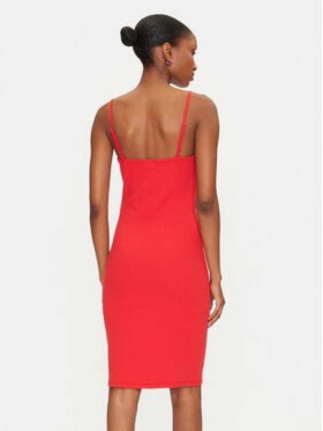 ONLY Sukienka letnia Janna 15343601 Czerwony Slim Fit