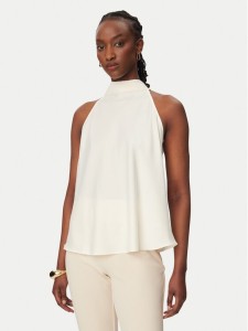 Rinascimento Bluzka CFC0127770003 Biały Regular Fit