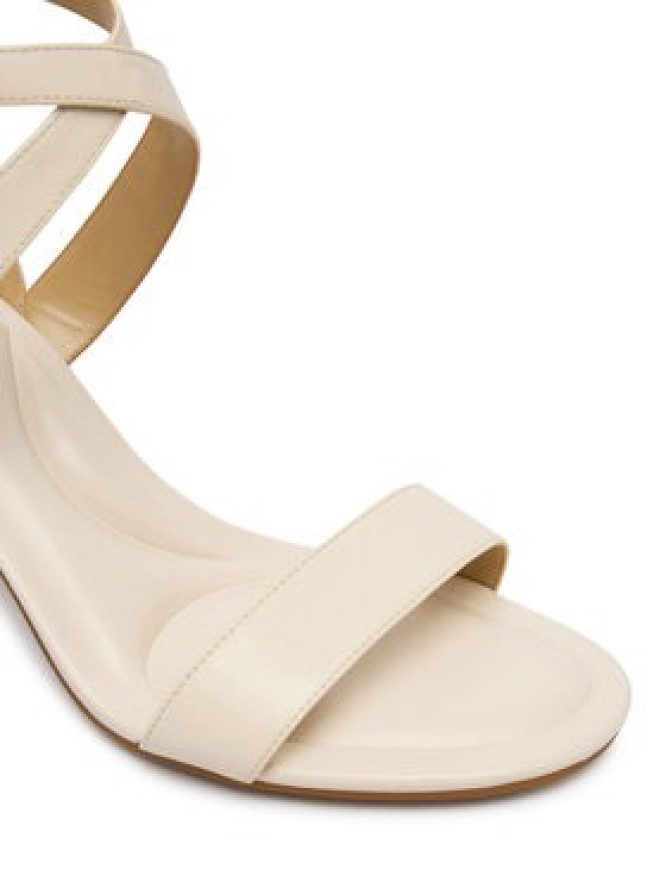 MICHAEL Michael Kors Sandały Alexa Block 40S6AXMS1L Écru