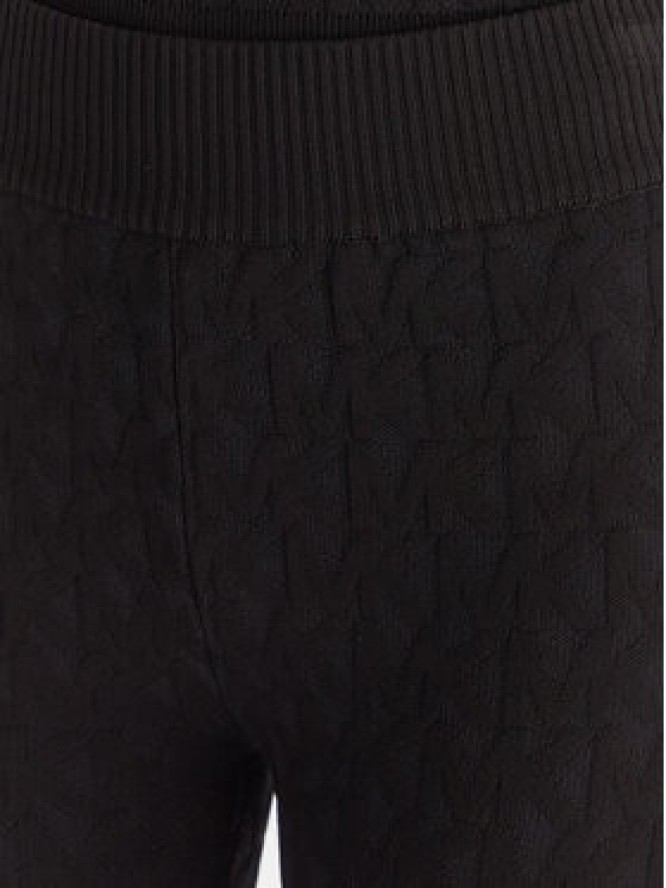 MICHAEL Michael Kors Legginsy MF530W7JWV Czarny Slim Fit