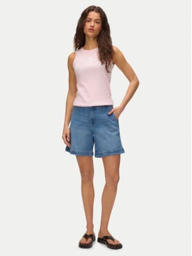 Vero Moda Top Nira 10341982 Różowy jasny Slim Fit
