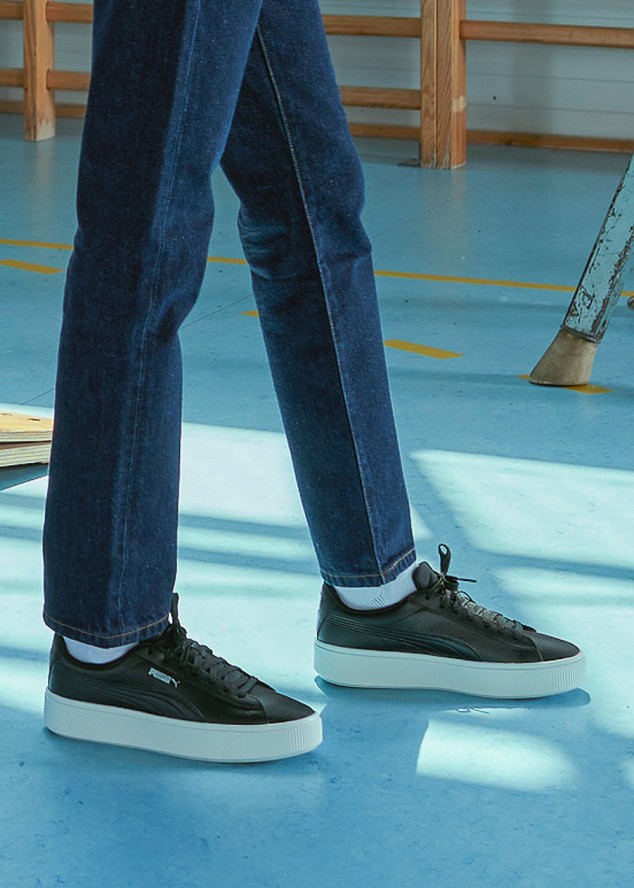 Puma Vikky Stacked L Buty sneakersy damskie czarne