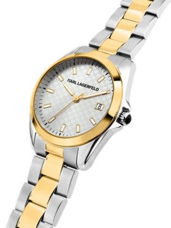 KARL LAGERFELD Zegarek R0553101507 Srebrny