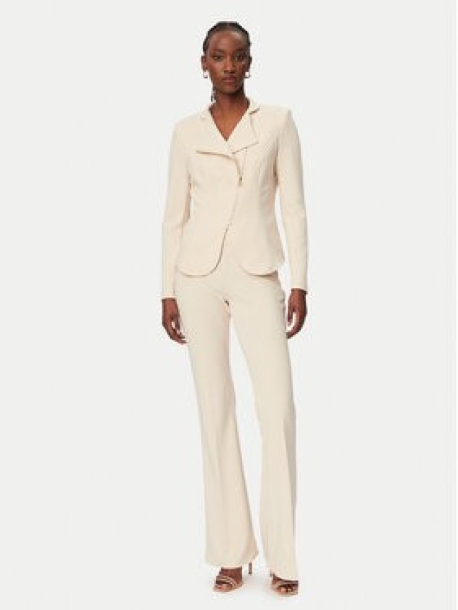 Rinascimento Marynarka CFC0127901003 Beżowy Slim Fit