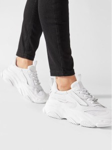 Steve Madden Sneakersy Possession-E Sneaker SM19000033 SM19000033-002 Biały