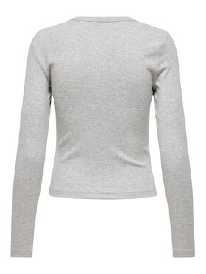ONLY Bluzka Val 15371305 Szary Regular Fit
