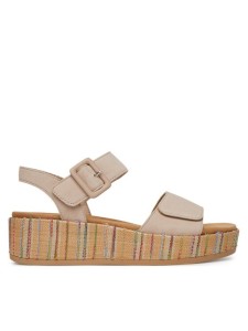 Remonte Sandały D1N54-60 Beżowy